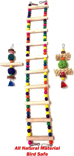 Miniatura 4 de Jaula portátil para pájaros de vuelo mediano colgante de 37 pulgadas para cacatúa, sol, quáquero, periquero, mejilla verde, loro, pinzón, canario