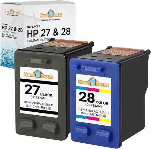 Miniatura 5 de Houseoftoners Cartucho de tinta remanufacturado de repuesto para HP 27 negro C8727AN PSC 1100 1310 1311 1312 1315 1315 1315v 1315xi 1317 1318 6105