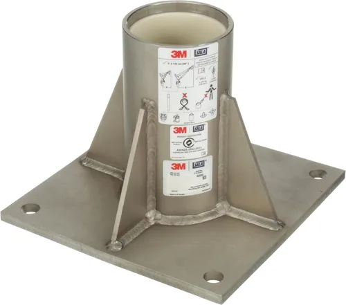 Miniatura 5 de 3M DBI-SALA 8000096 Base de montaje en piso para espacio confinado Acero inoxidable