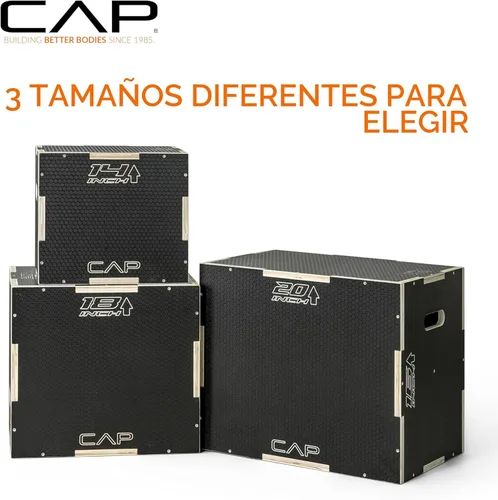 Miniatura 5 de CAP Barbell Caja pliométrica 3 en 1 Múltiples estilos y tamaños