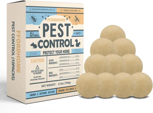 Miniatura 2 de Bolsas de control de plagas, repelente de roedores, repelentes de ratones, repelente de ratones con aceite de menta, disuasorio de ratas, repela