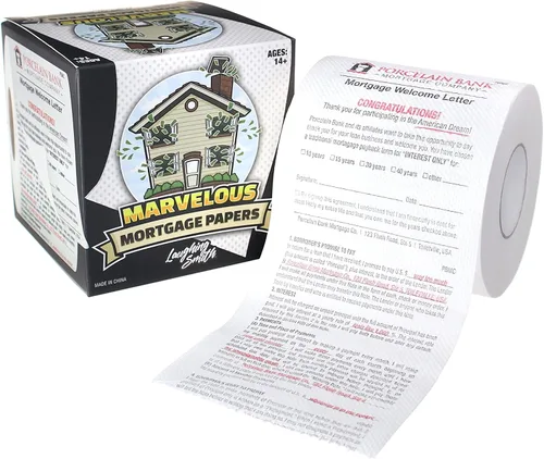 Miniatura 2 de Papel higiénico divertido de papel higiénico, regalos de broma para el nuevo hogar, inauguración de la casa, compra la primera casa, rollo higiénico
