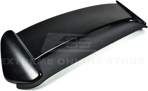 Miniatura 3 de para Honda Civic EJ6 3Dr Hatchback 1996-2000 Alerón trasero de techo estilo JDM Type-R de plástico ABS negro con imprimación Wing Spoiler CTR EK9