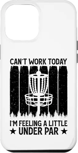Miniatura 6 de iPhone X/XS Can't Work Today I'm Feeling A Little Under Par - Disc Golf Case