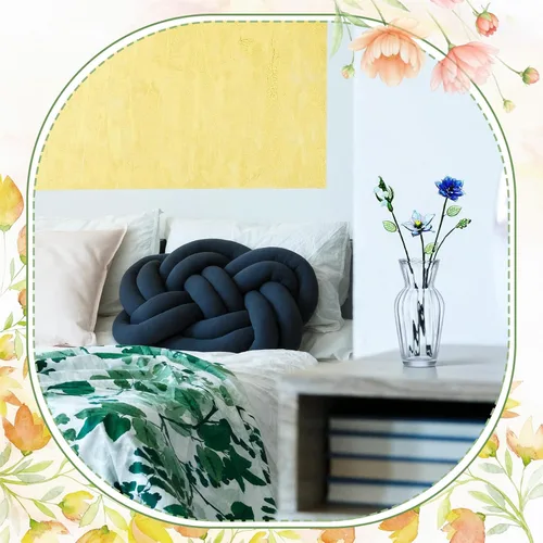 Miniatura 6 de HunnmingRe 5 piezas de flores de vidrio con jarrón, decoración de flores de mes de nacimiento de mayo, ramo de flores de cumpleaños de vidrio