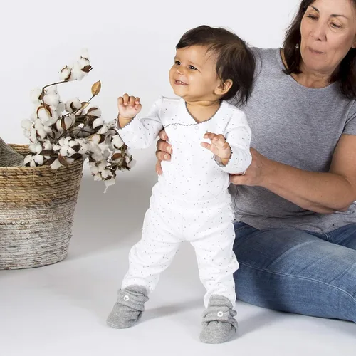 Miniatura 26 de Burt's Bees Baby Newborn Essentials - Botines unisex de algodón orgánico