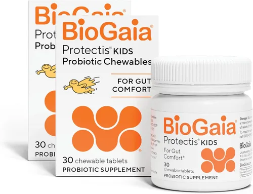 Miniatura 9 de BioGaia Protectis Kids Probiótico para mayores de 3 años Alivia problemas digestivos ocasionales y promueve la regularidad Sin alérgenos