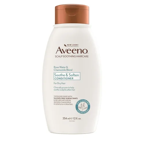 Aveeno - Champú con mezcla de agua de rosas y manzanilla, Conditioner, NA