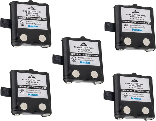 Miniatura 3 de Kastar Paquete de 1 batería de radio bidireccional Ni-MH 4.8V 1000mAh para Uniden BP38, BP-38, BP39, BP-39, BP40, BP-40, Uniden BT537, BT1013