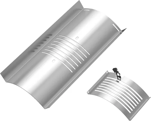 Miniatura 21 de Kit de bandeja de goteo, deflector de calor y forros de bandeja de grasa para parrillas de pellets Traeger Pro 22 Series, reemplazo de bandeja