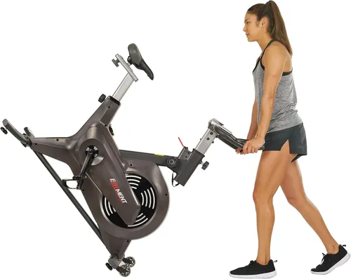 Miniatura 7 de EFITMENT Exercise Bike for Home, Magnetic Indoor Cycling Bike for Cardio Workout Gris