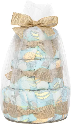 Miniatura 12 de The Honest Company Pañales para pastel de pañales para el cuidado personal del bebé, toallitas a base de plantas, flor de rosa, tamaño regular, 1
