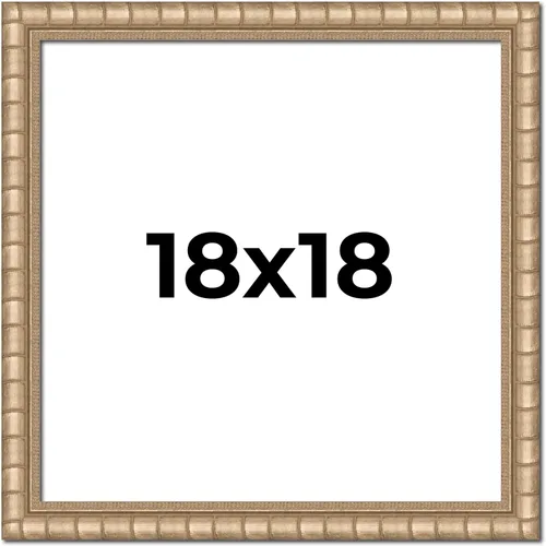 Miniatura 38 de Marco de fotos de madera maciza plateada de 32 x 32 pulgadas de ancho de 1.5 pulgadas Profundidad del marco interior de 0.5 pulgadas Marco