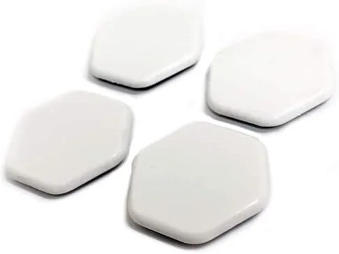Wideskall® Almohadillas deslizantes reutilizables para muebles, 4 piezas, protector de suelo mágico para piso de alfombra de madera