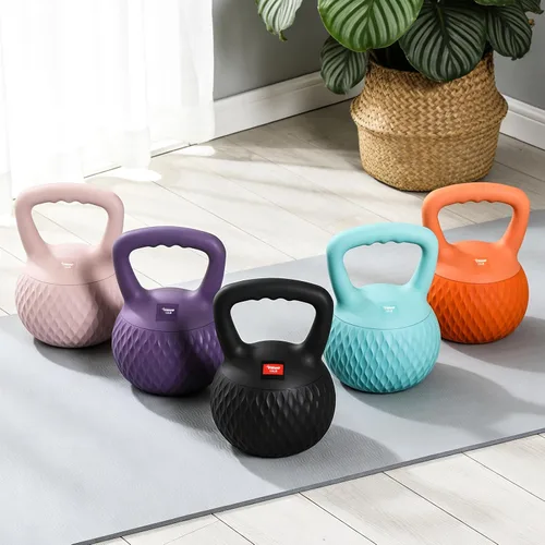 Miniatura 7 de YIGUO Soft Kettlebell, Kettlebells Cushioned Impact-Resistant Base and Anti-Slip Grip, Strength Training Kettle Bell for Women and Men, Home Workout