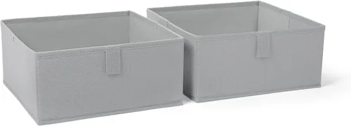 Miniatura 18 de RiverRidge Cajones de almacenamiento plegables con asas Organizador de almacenamiento Aqua Cube para armario, dormitorio y sala de juegos - Juego
