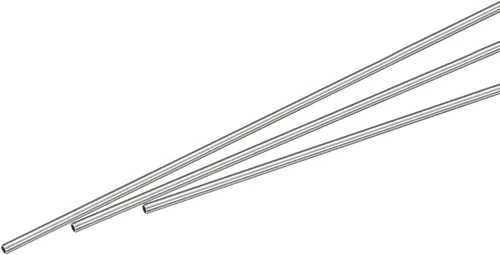 Miniatura 51 de uxcell Tubo capilar del acero inoxidable 304, tubería gruesa del metal de la longitud de la pared 820.2 ft m del OD 2.6 ft m x 0.3 ft m
