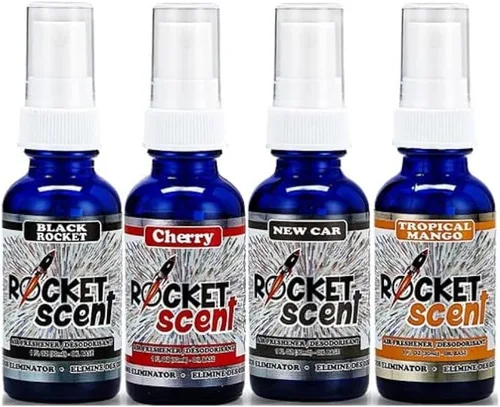 Miniatura 9 de Rocket Scent - Ambientadores de aceite + eliminador de olores y humo + desodorante para el hogar, automóvil, oficina, baño (aromas aventureros)