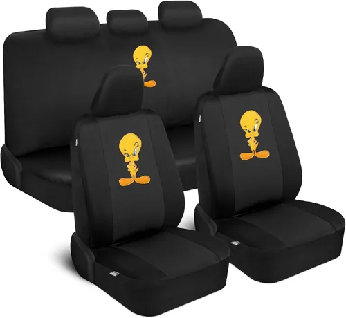 Miniatura 14 de BDK Warner Bros DC Comics Wonder Woman Accesorios para Automóvil Fundas de Asiento - Par Delantero Incluye Funda Removible para la Cabeza