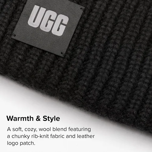 Miniatura 2 de UGG Gorro de punto acanalado grueso para mujer