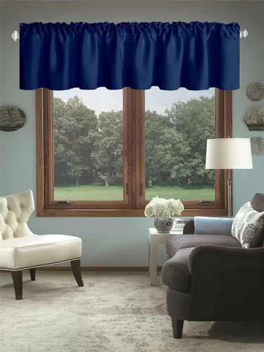 Miniatura 69 de Cortinas de cocina negras Ladity - 2 paneles de cortinas cortas opacas, 36 pulgadas, privacidad, niveles de café, cortinas de granja para ventana