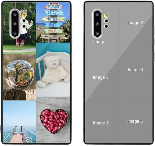 Miniatura 582 de Funda de teléfono personalizada para Samsung Galaxy S22+ / S22 Plus 5G, funda de TPU suave de vidrio templado antiarañazos personalizada con foto