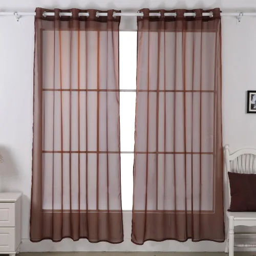 Miniatura 10 de Deconovo - Cortinas opacas para oscurecer la habitación, con aislamiento térmico, cortinas con ojales