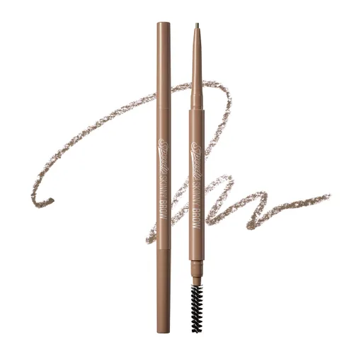 Miniatura 11 de PERIPERA Speedy Skinny Brow (09 Taupe Brown), lápiz de cejas preciso de 1.5mm, tonos de punta fina de doble cara, define y rellena maquillaje de 09