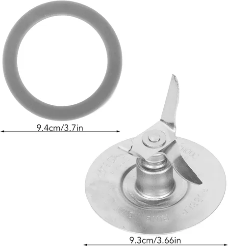 Miniatura 6 de Stainless Steel Blender Blade Rust Proof Easy Clean Grinding Blade Replacement for Oster Replacement Parts Compatible with Oster Osterizer Blender