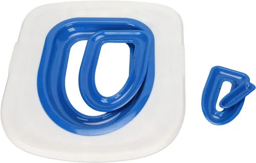 Miniatura 6 de Kit de entrenamiento de inodoro para gatos, tapete reutilizable para arena para cachorros y gatos, asiento de orinal para gatito, fuerte capacidad