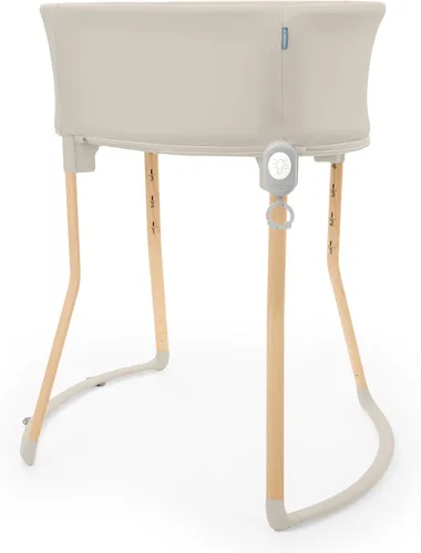 Miniatura 13 de Ingenuity Snooze & Stow - Moisés portátil para bebé, fácil de plegar con sonido, luz, vibración, laterales de malla, estante de almacenamiento