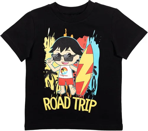 Miniatura 4 de RYAN'S WORLD Paquete de 2 camisetas gráficas, Rojo