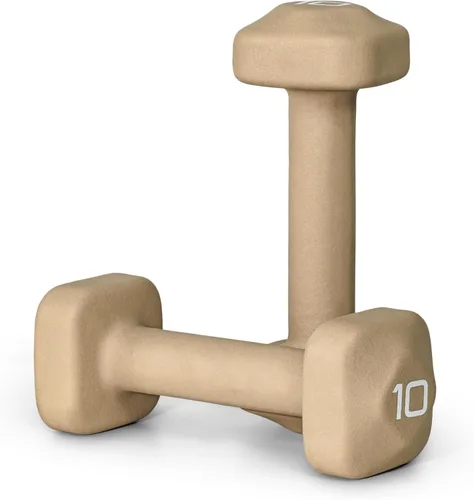 Miniatura 29 de Tone Fitness Pares de Mancuernas de Pesas de Neopreno con Cabeza Cuadrada Antirrodamiento Múltiples Opciones Azul