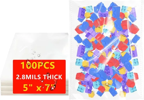 Miniatura 15 de DTmasao 1200 bolsas de celofán autosellantes de 4 x 6 pulgadas, bolsas transparentes para galletas, bolsa de celofán resellable para embalaje