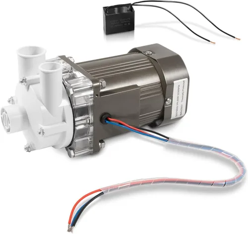 Miniatura 9 de S-0730 Bomba de agua para Hoshizaki, conjunto de bomba de motor de máquina de hielo con cable y kit de servicio de enchufe