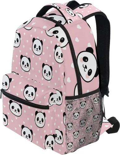 Miniatura 17 de ATTX Linda mochila con diseño de panda para niños y niñas, Panda-h, Ciclismo