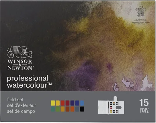 Miniatura 17 de Winsor & Newton juego compacto de acuarela profesional