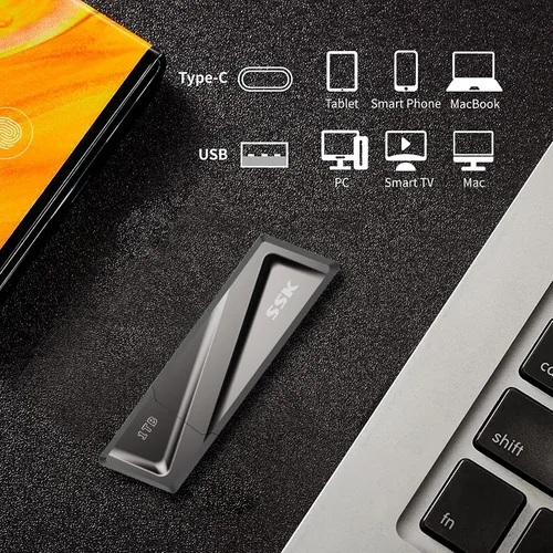 Miniatura 4 de SSK Paquete de SSD externo USB de 1 TB