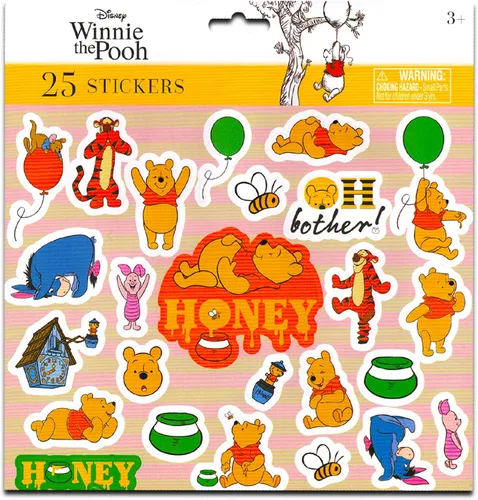 Miniatura 4 de Disney Winnie the Pooh - Mochila preescolar para niños pequeños, paquete de 4 piezas de suministros escolares con Pooh de 10 pulgadas mini mochila