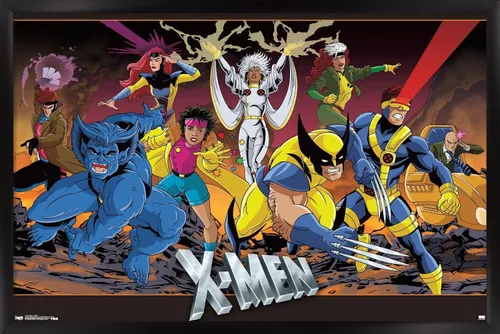Miniatura 5 de Trends International Marvel Comics - Póster de pared de grupo de The X-Men, 14.725 x 22.375 pulgadas, versión premium sin marco