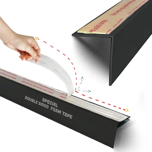 Miniatura 10 de Tiras de bloqueo de luz – Blancas 152 cm, Juego de 2 – Bloqueador de luz para persianas enrollables y cortinas de celulosa – Bloqueador de luz