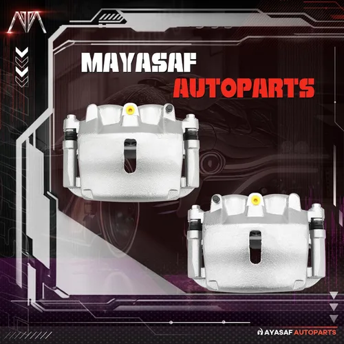 Miniatura 8 de Juego de pinzas de freno de disco delantero 18B4974 18B4975 para Ford F-150, 2005-08 para Ford Lobo, 2006-08, 2006-08 para Lincoln Mark LT