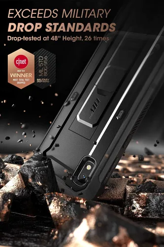 Miniatura 2 de SUPCASE Unicorn Beetle Pro Series - Funda diseñada para Samsung Galaxy A10e (versión 2019), funda resistente de cuerpo completo y función atril