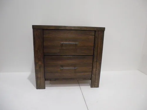 Miniatura 2 de Acme Muebles Merrilee - Mesita de noche con 2 cajones en roble