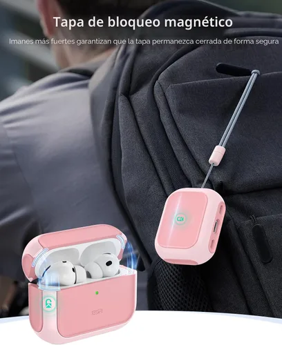 Miniatura 4 de ESR Funda para AirPods Pro 3, Compatible con Funda de AirPods Pro de 3ª Generación (2025), Compatible con MagSafe, Cubierta de Protección Completa