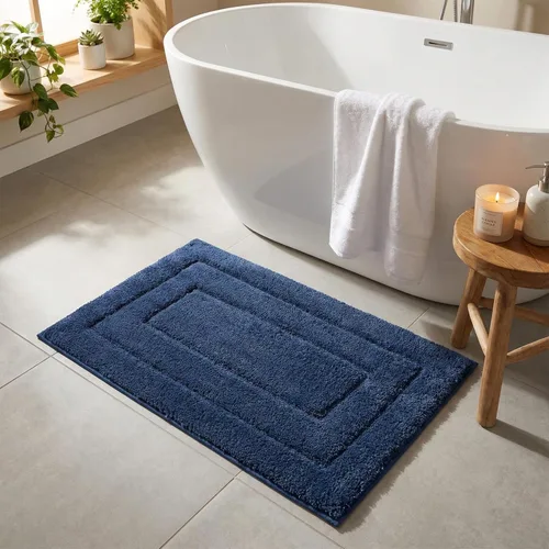 Miniatura 25 de GRANNY SAYS Alfombras de baño antideslizantes, lavables, extra suaves y absorbentes de agua para baño, alfombra de baño peluda de felpa, alfombra