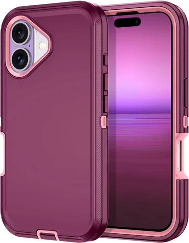 Miniatura 9 de I-HONVA Funda para iPhone 17 a prueba de golpes, a prueba de polvo y caídas, 3 capas de protección de cuerpo completo [sin protector de pantalla]