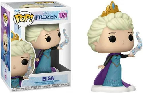Miniatura 2 de POP Disney: Ultimate Princess - Figura de vinilo de Elsa Funko (con funda protectora de caja compatible), multicolor, 3.75 pulgadas