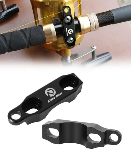 Carrete de pesca Abrazadera de caña de pescar Carretes de pesca Piezas para Penn 20 30 50 70 International V VI Series Reel Rod Clamp Mount Aleación