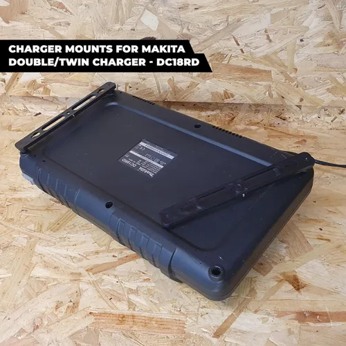 Miniatura 4 de StealthMounts Makita - Soporte para cargador - Paquete de 2 (cargador doble) Fabricado en el Reino Unido